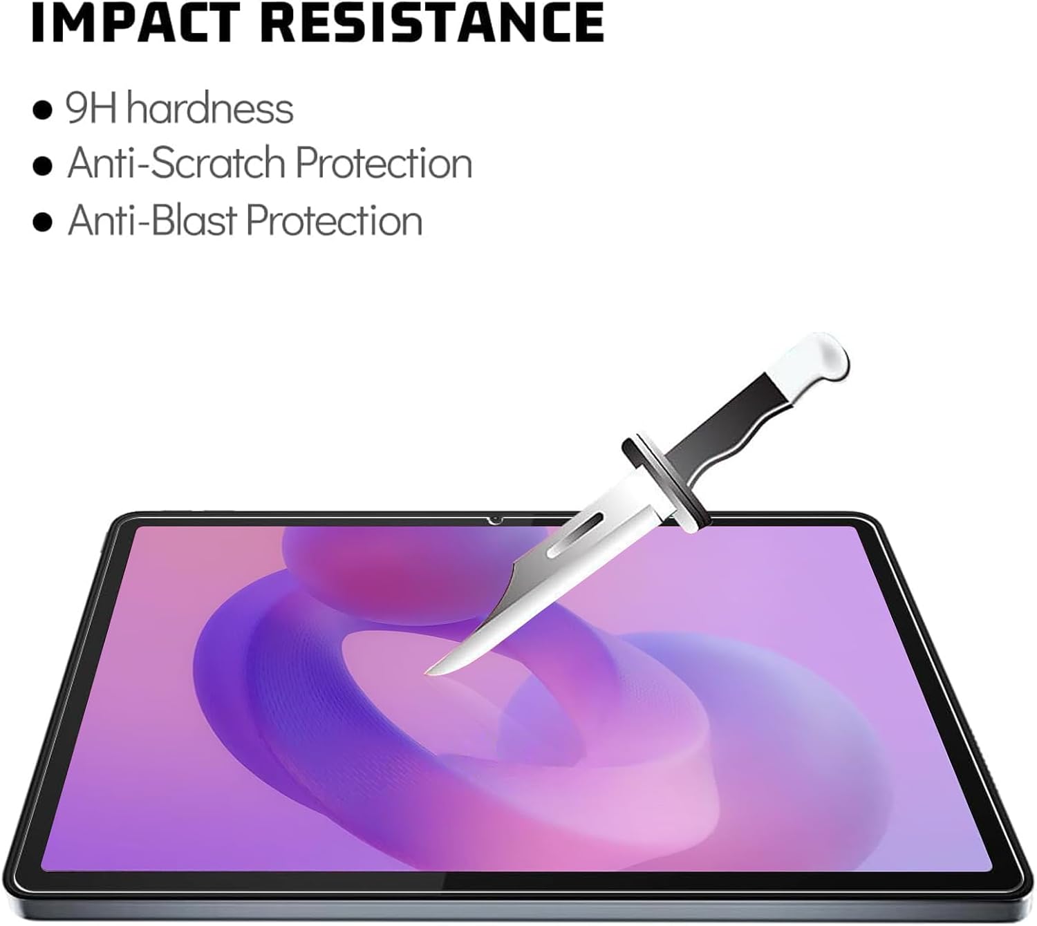 Detalle 2 de GOZOPO Screen Protector for Lenovo Idea Tab 11" 2-pack