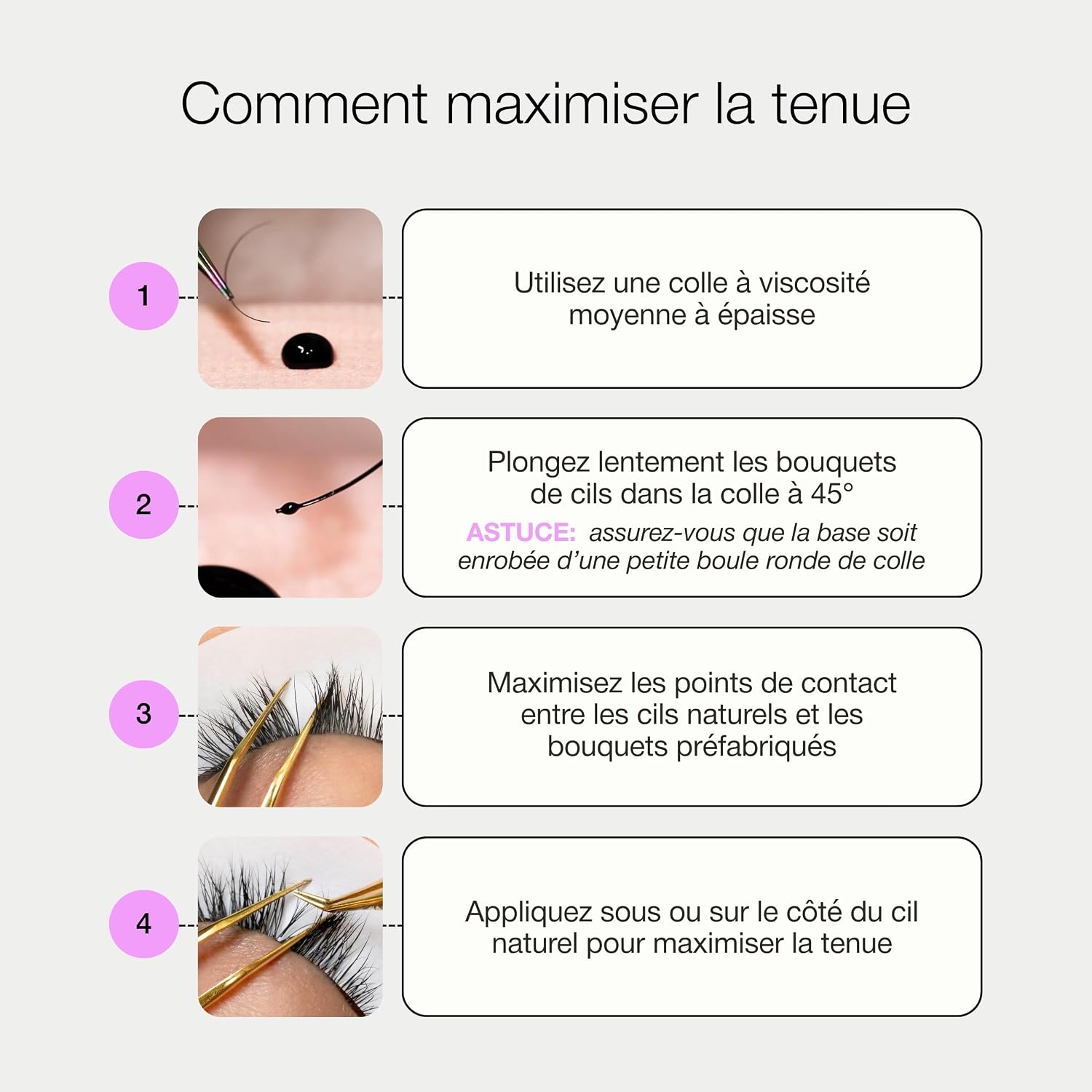 Thumbnail 4 de Curacoro Colle Extension de Cils Speedy 5ml – Séchage ultra rapide 0,5–2 s (noir & transparente)