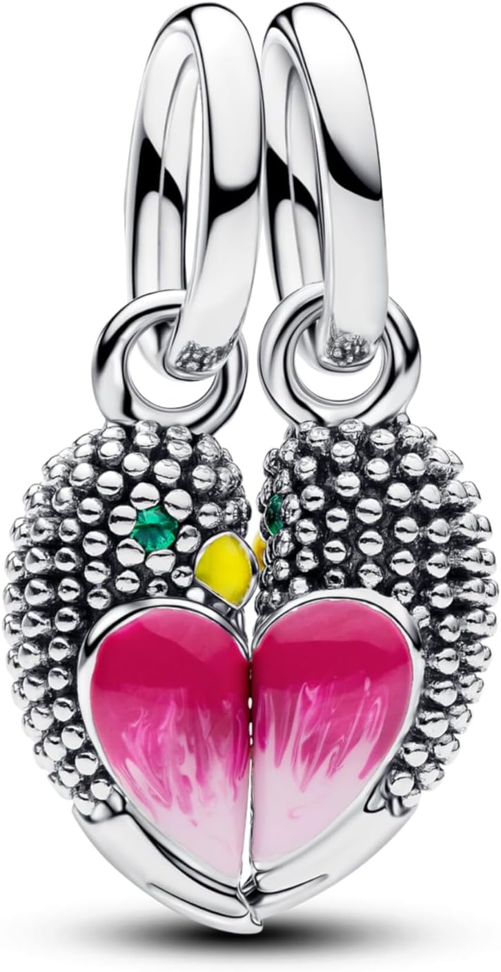Thumbnail 5 de Vegaine Familie Herz Charms für Armbänder – Herz-Anhänger mit ca. 4,5 mm Lochgröße