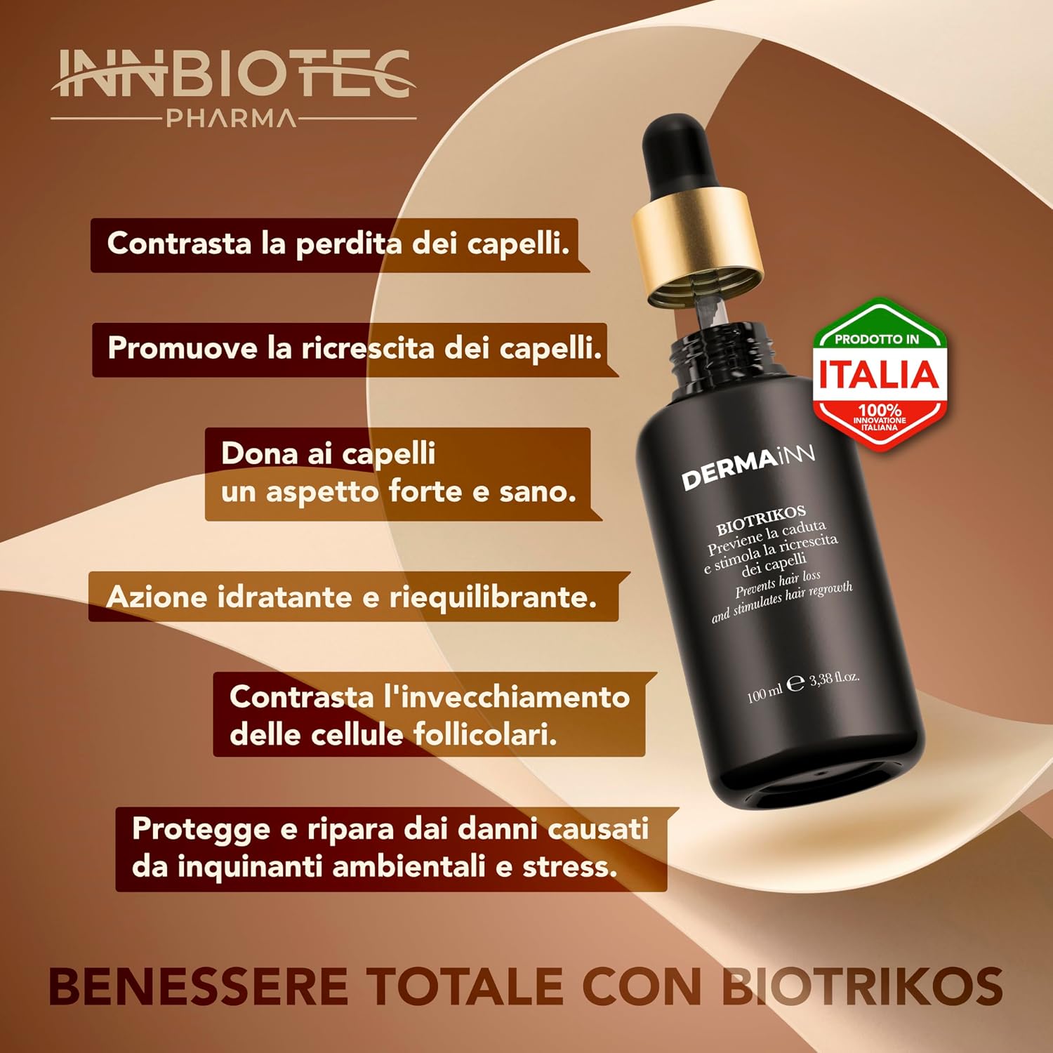 Thumbnail 4 de Biotrikos Siero Anticaduta Capelli e Barba – Lozione notte, fiale dosatrici, crescita e rinforzo