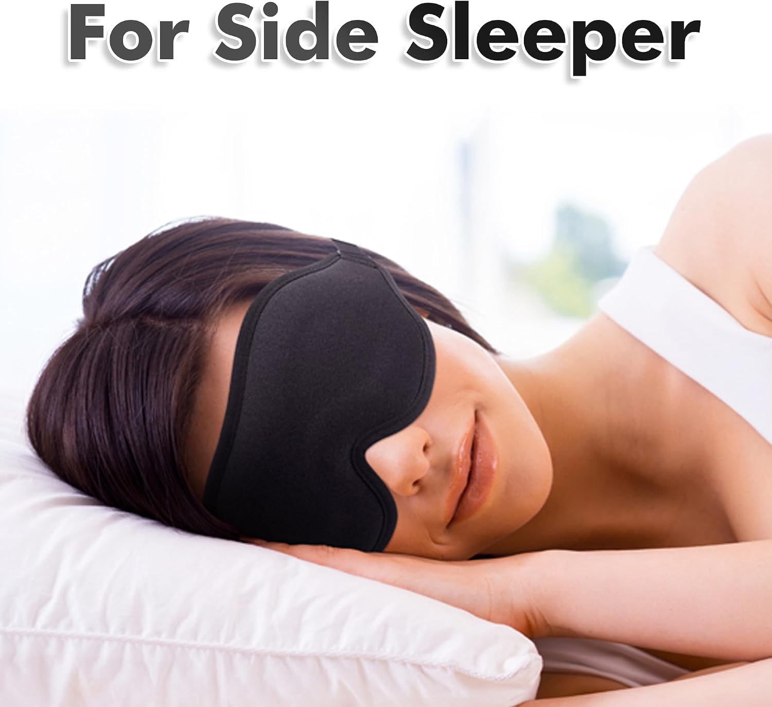 Thumbnail 1 de Albatross Health New England 3D-slaapmasker met verstelbare band en ademend traagschuim