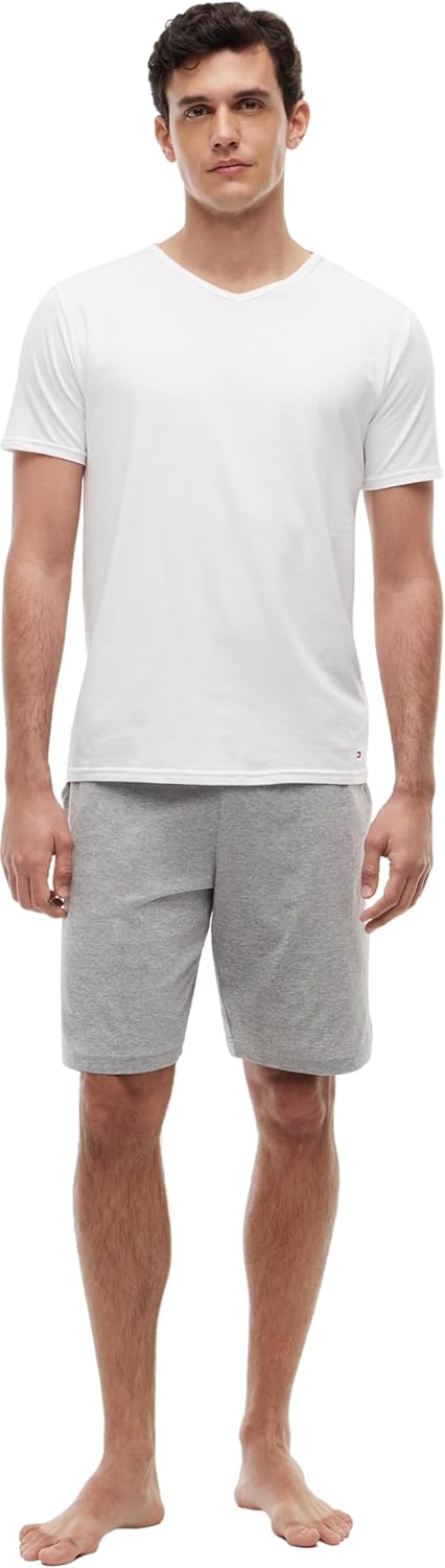 Thumbnail 5 de Tommy Hilfiger 2S87903767 – T-Shirt Uni Col V, Manches Courtes, Lot de 3 pour Homme