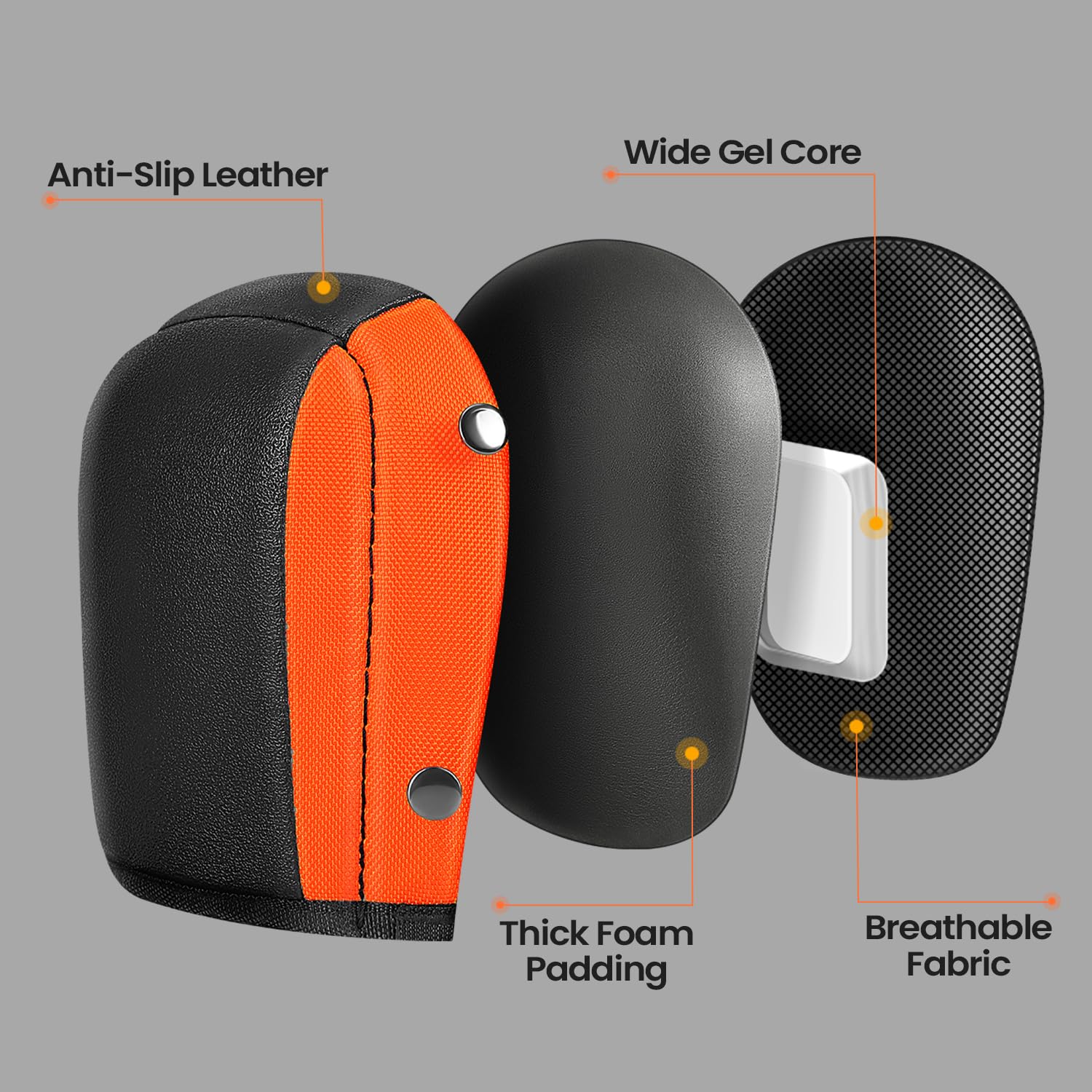 Detalle 2 de TUFFWORX Knee Pads 18cm work support