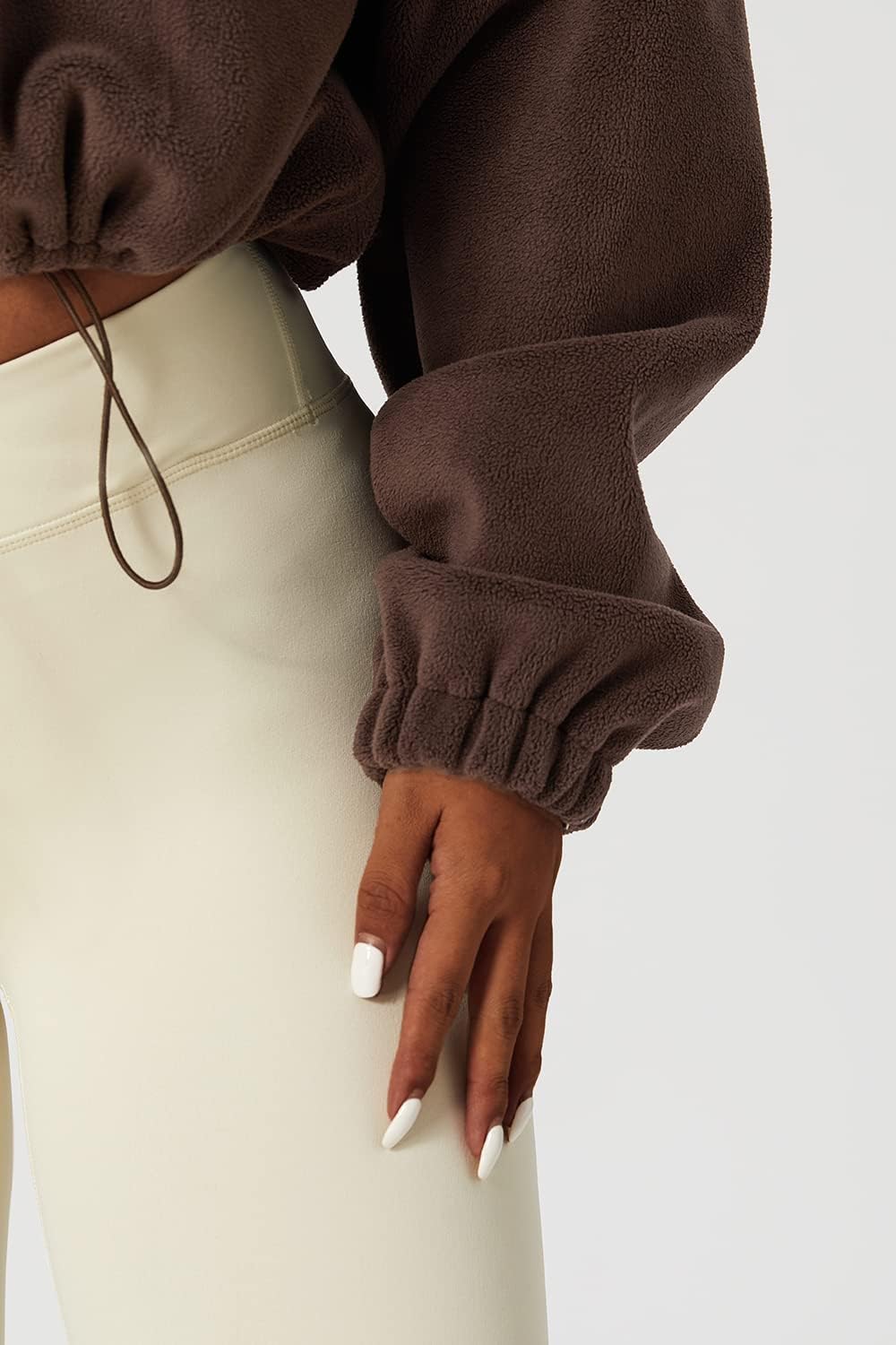 Thumbnail 5 de QINSEN Full Zip Fleece Crop Jacket 20