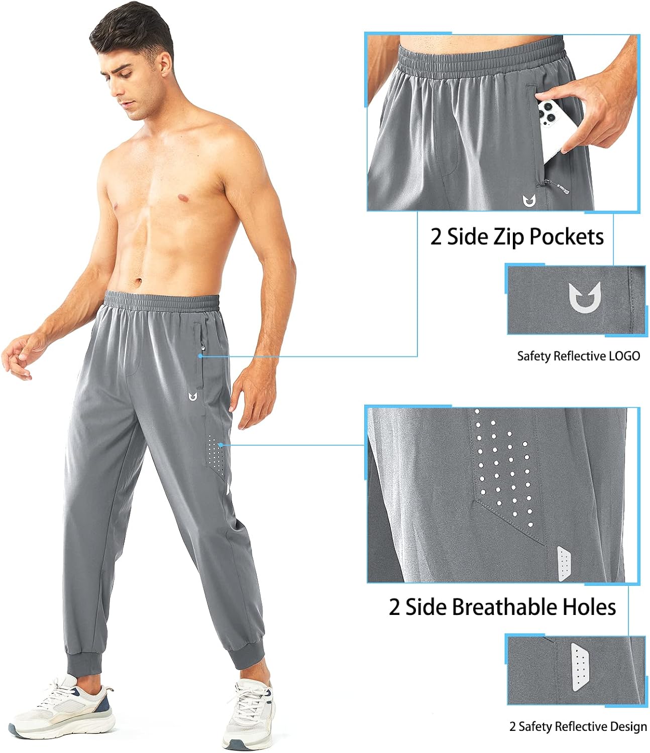 Thumbnail 4 de NORTHYARD Athletic Running Pants