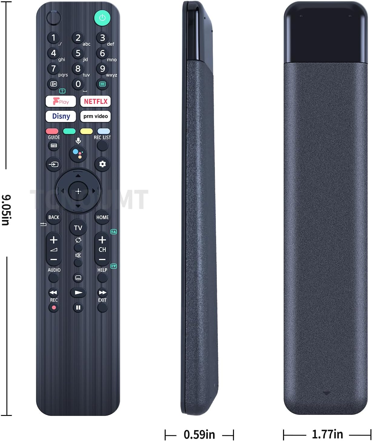 Thumbnail 1 de TCNOUMT Replacement Voice Remote for Sony TV RMF-TX521E family