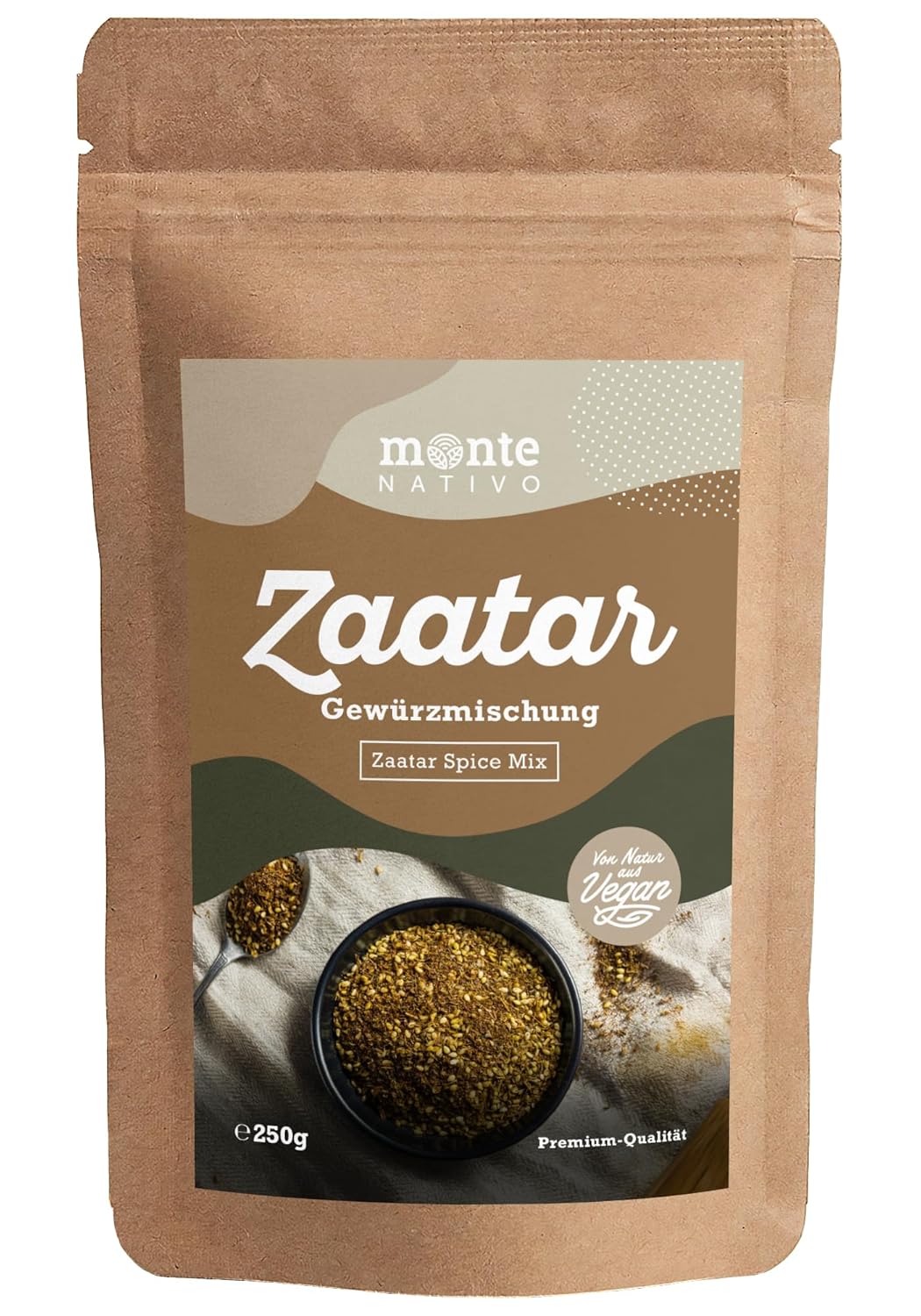 Detalle de Zaatar Monte Nativo (250 g) – schonend getrocknete Za’atar-Gewürzmischung für Kochen, Würzen & Aufstriche