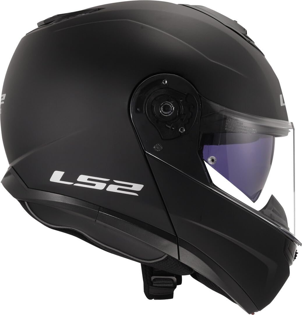 Thumbnail 4 de LS2 STROBE II Modulare Matt Black XXXL: Sicurezza, Comfort e Versatilità
