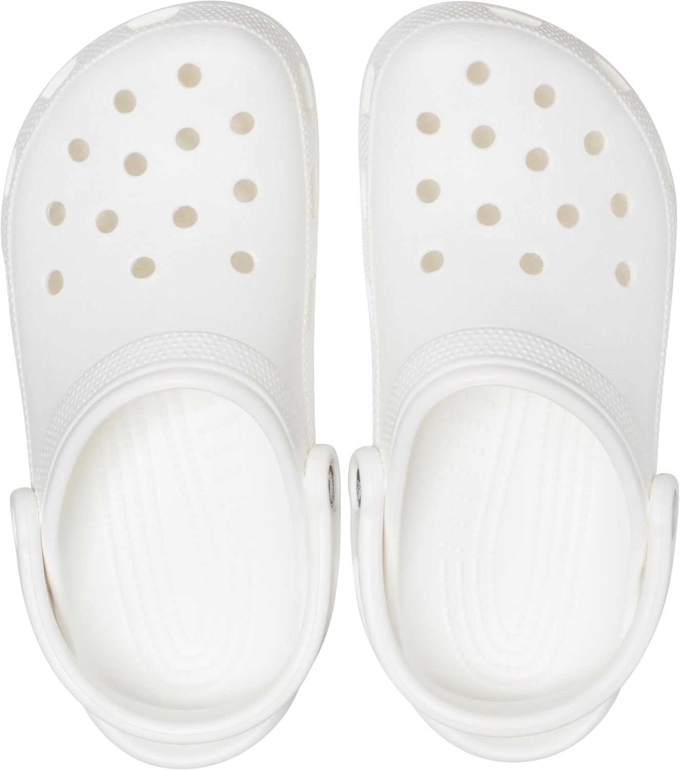Detalle 2 de Crocs Unisexe Adulte Classic Clog Sabots White (33/34 EU) – légère simplicité, confort et personnalisation