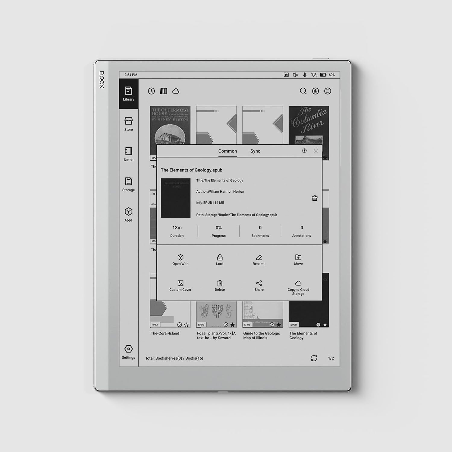 Thumbnail 5 de BOOX Go 10.3" ePaper Tablet 📖 64GB, WiFi y Bluetooth