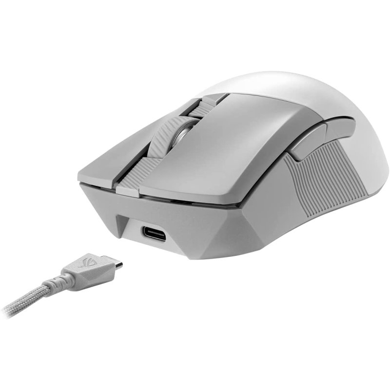 Thumbnail 1 de ASUS ROG Gladius III Wireless Ratón gaming 36.000 DPI blanco 🖱