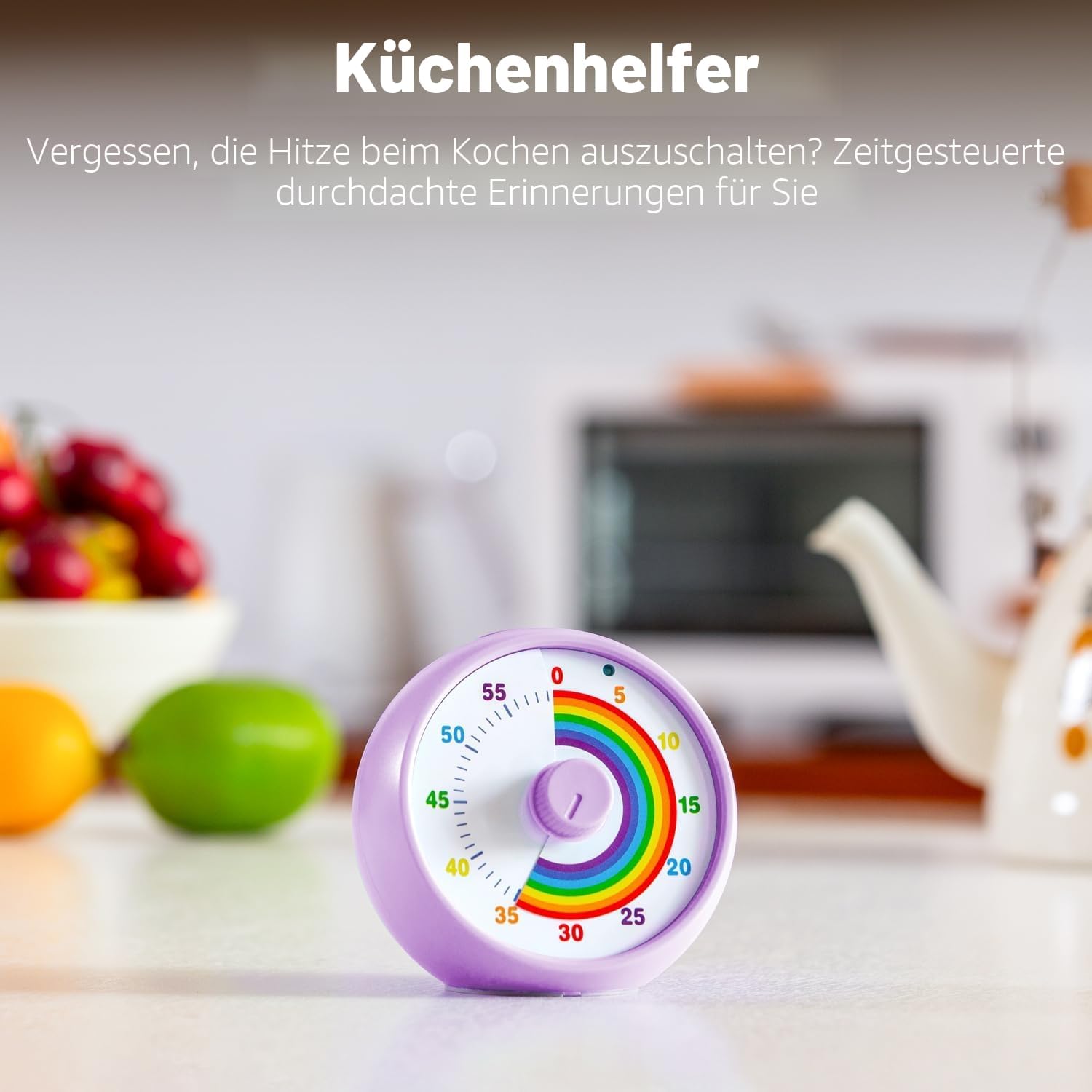 Detalle 2 de kiecky squirrel Visueller Timer Kinder 60-Min