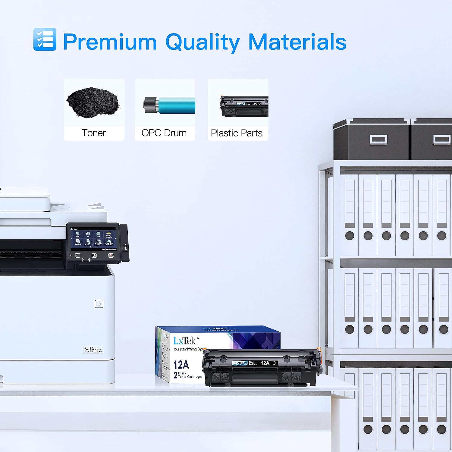Thumbnail 6 de LxTek 12A toner cartridge