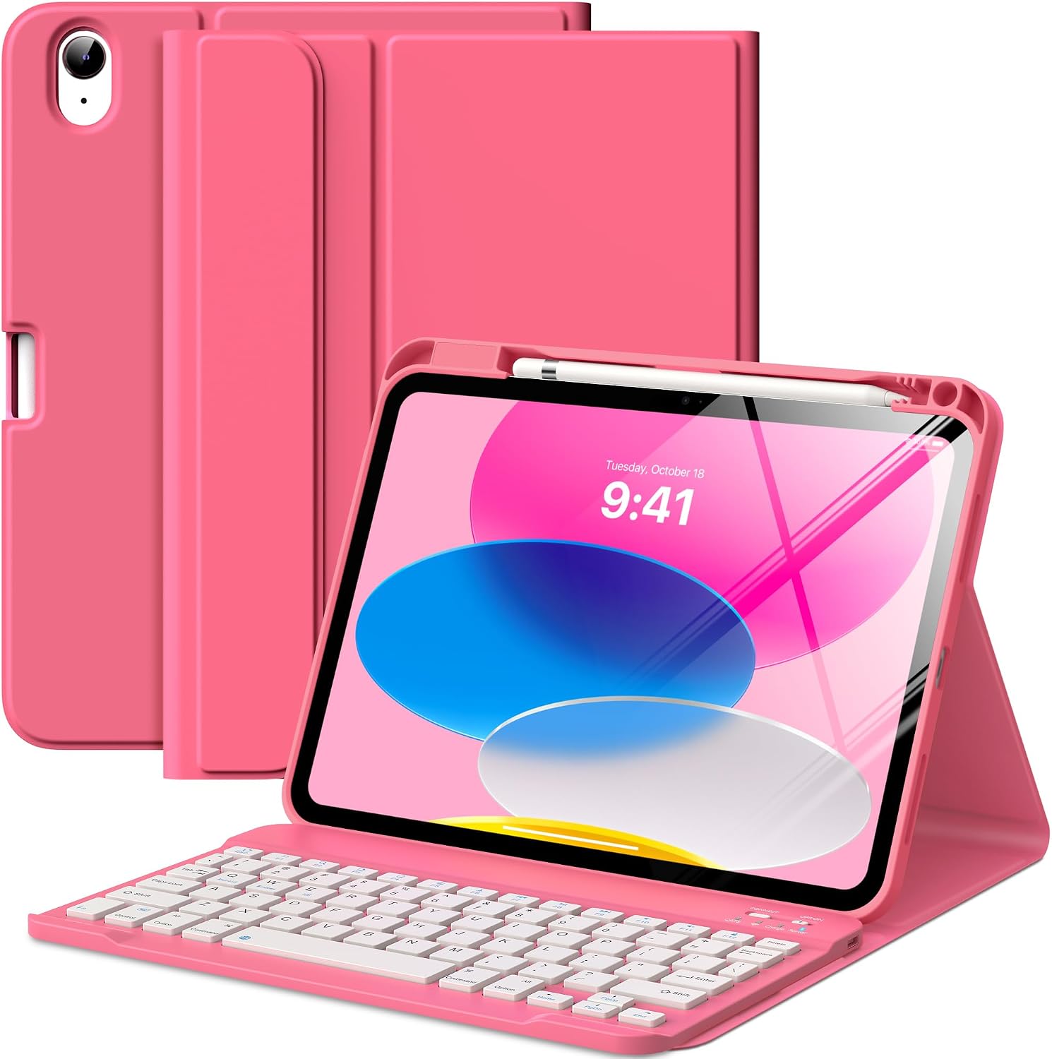 MoKo for iPad (A16) 11th Gen 11in Case with Keyboard
