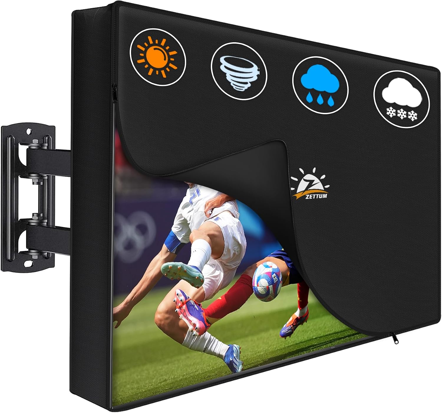 Detalle de Zettum 55 Inch Outdoor TV Cover