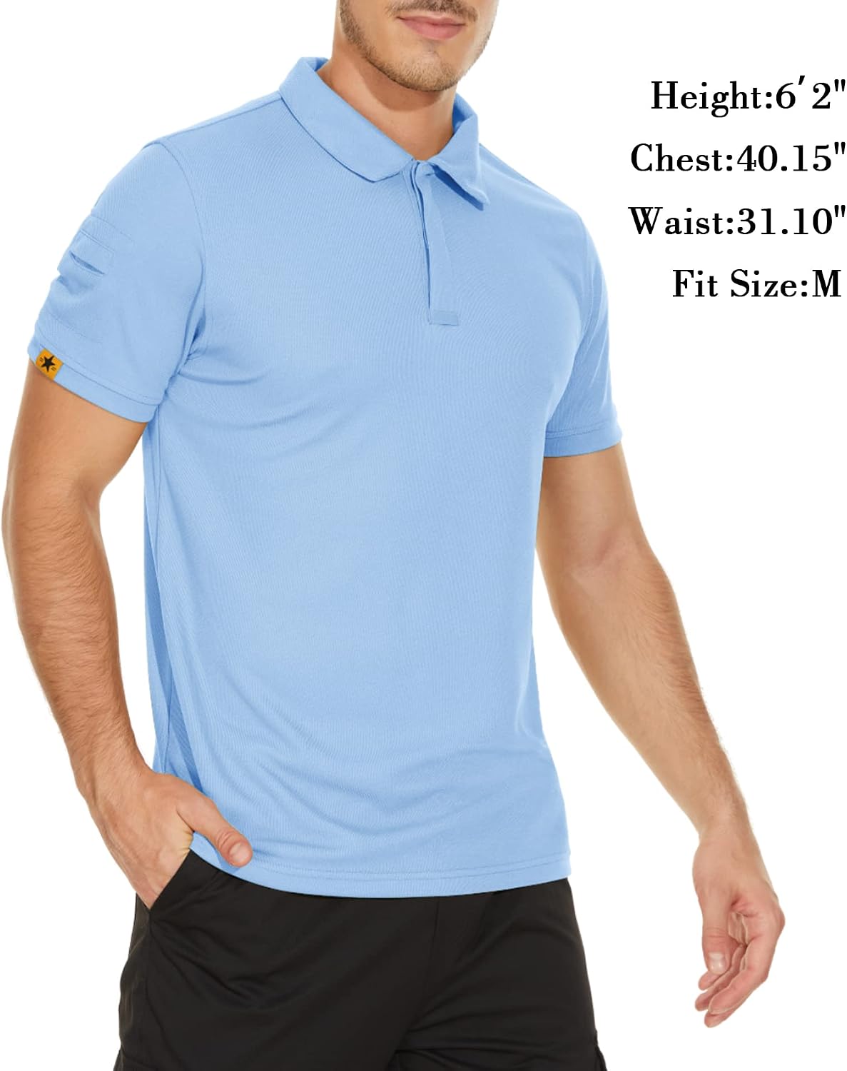Thumbnail 2 de Mens moisture wicking golf polo