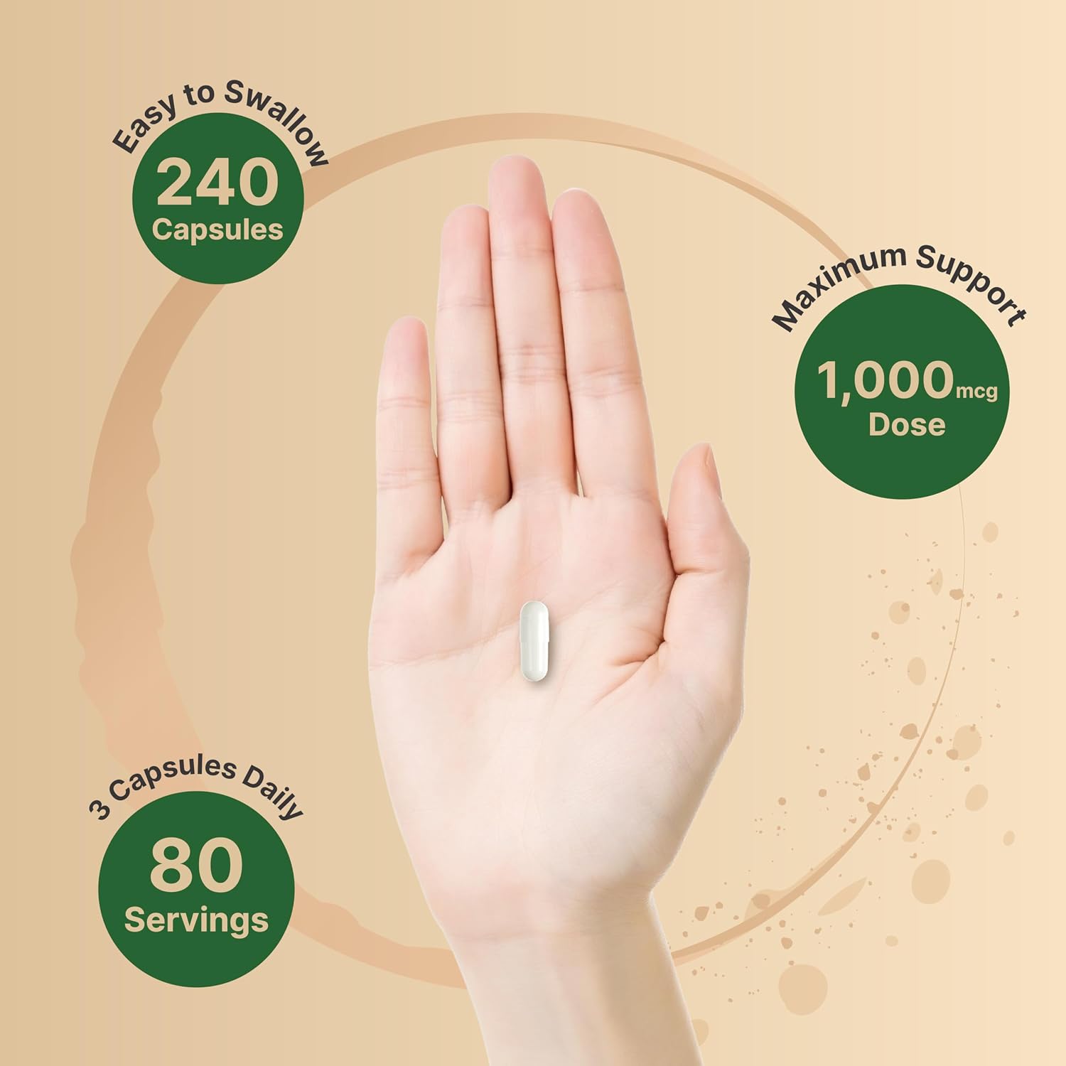 Detalle de NatureBell Bovine Colostrum Capsules, 240 Capsules