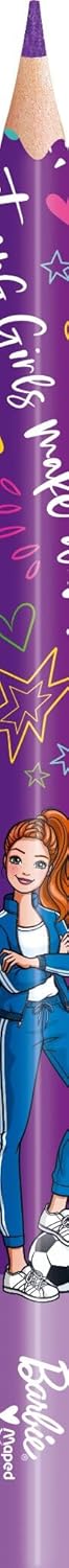 Thumbnail 3 de Barbie Maped 12 matite colorate