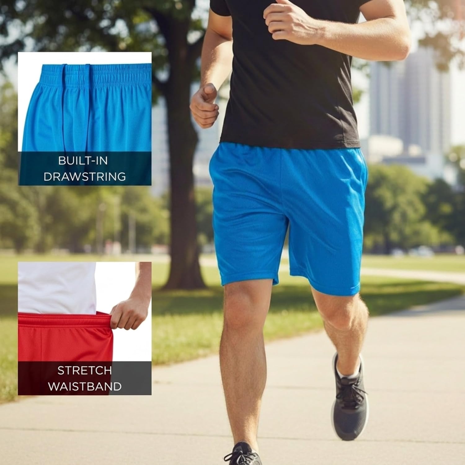 Thumbnail 5 de Ultra Performance 5 Pack Men's Shorts: All-in-One Athletic Casuals