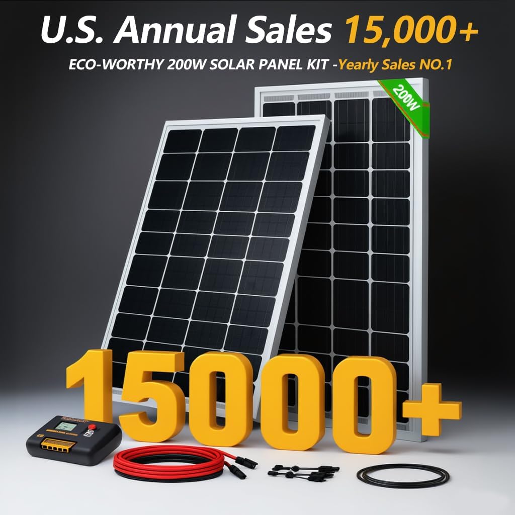 Thumbnail 1 de 200-Watt Solar Panel Kit