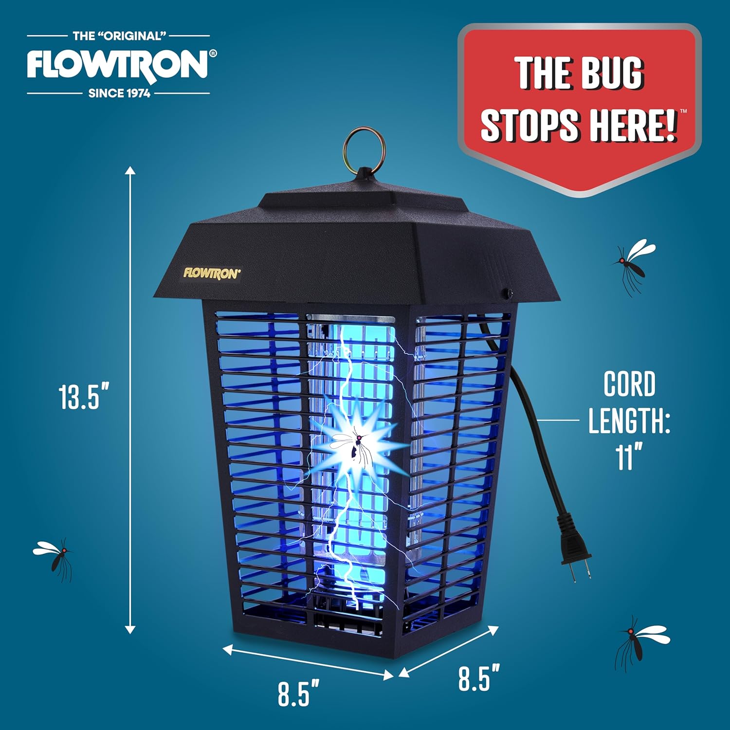 Detalle 2 de Flowtron Bug Zapper 5600V bug killing
