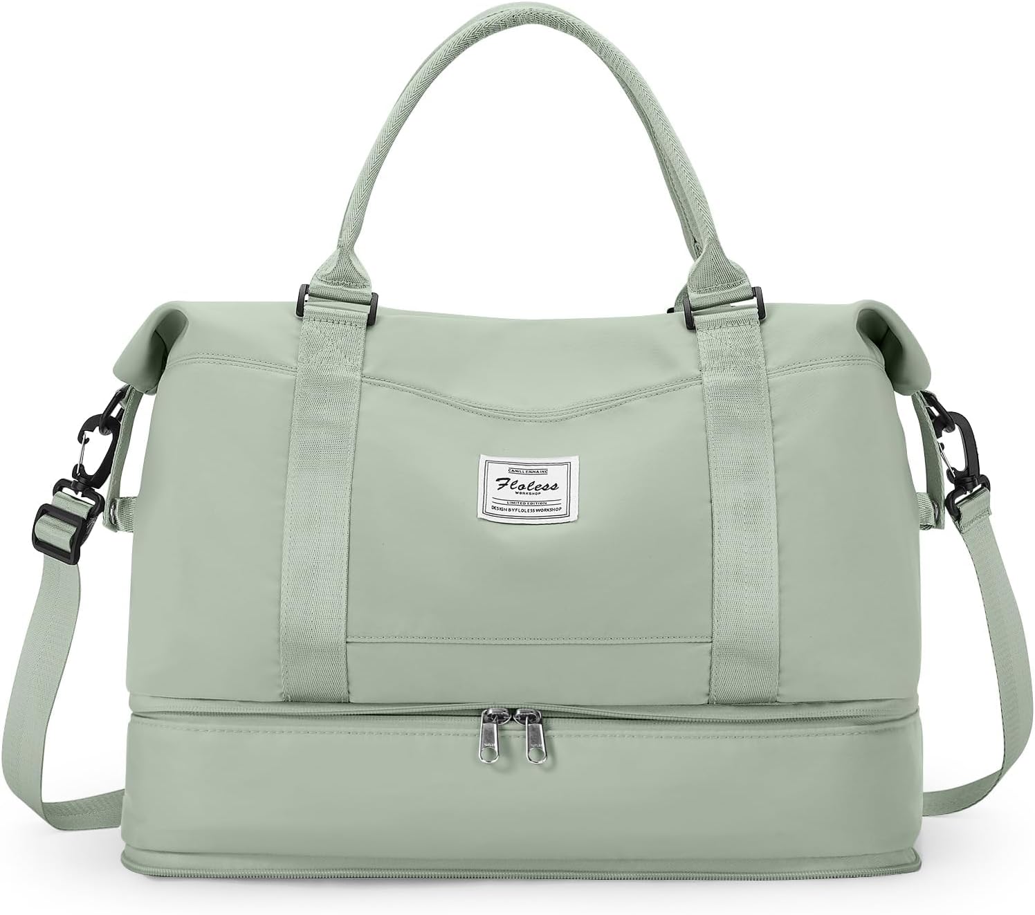 Detalle 2 de Easyjet J2 Grün Reisetasche Damen Weekender Tasche