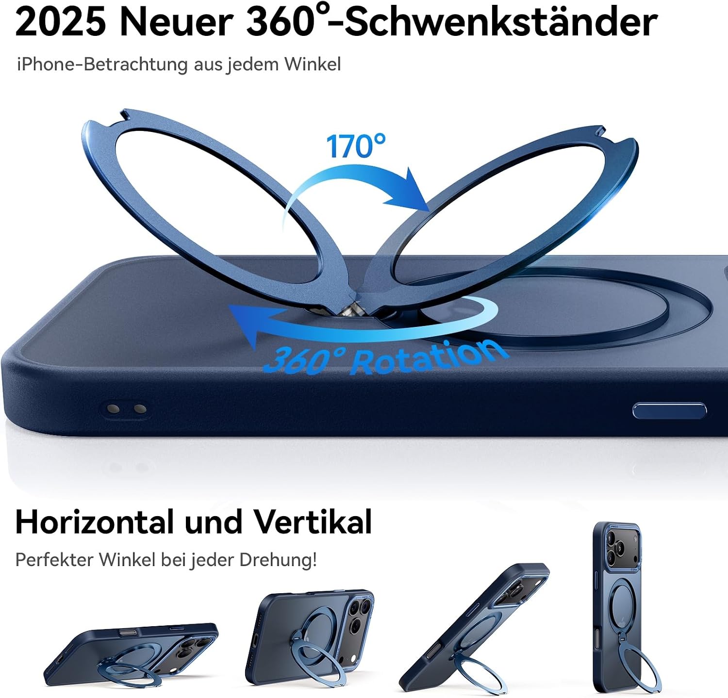 Detalle 2 de Peerock Magnethülle iPhone 17 Pro Max 6,9″