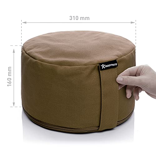 Detalle de BODYMATE cuscino da meditazione in cotone