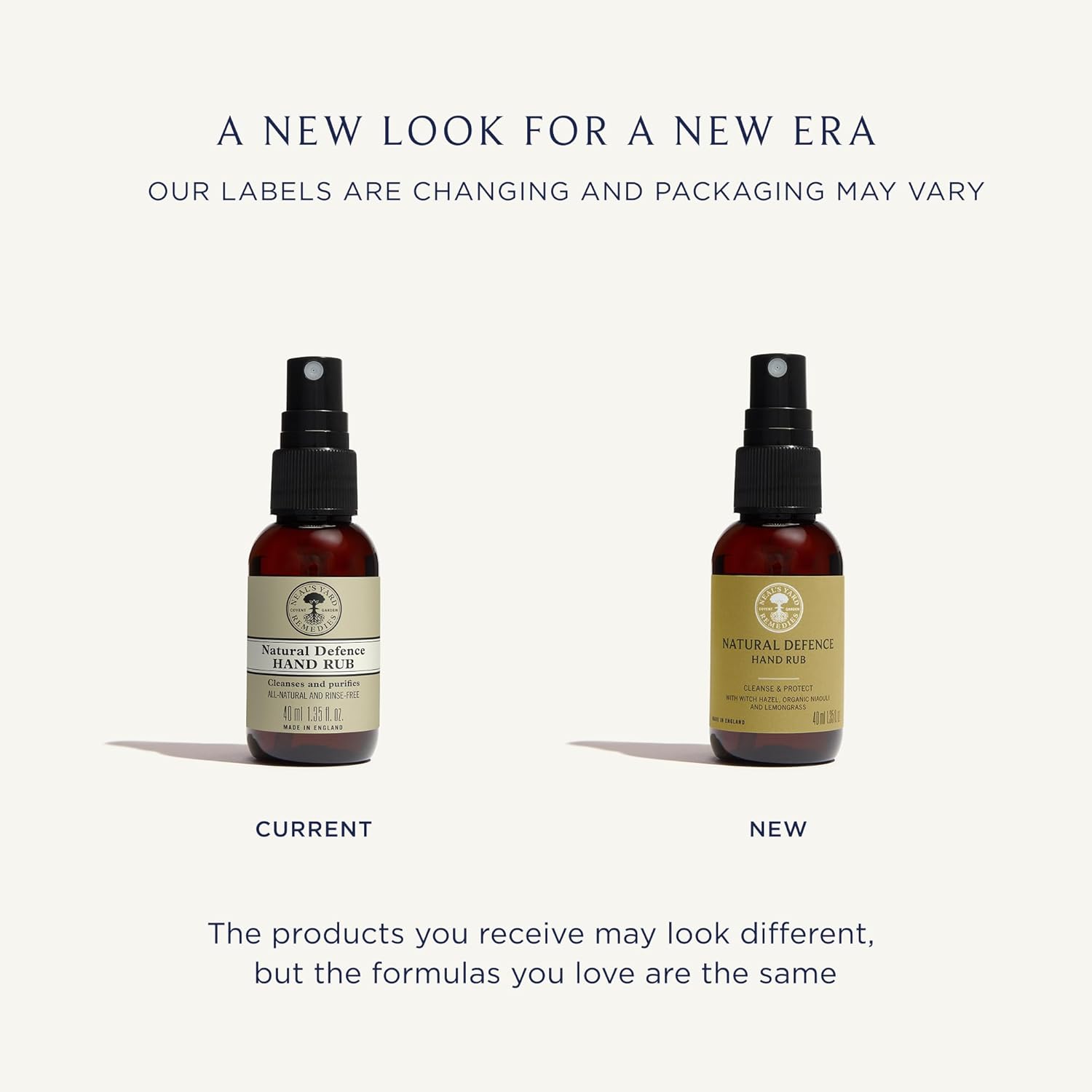 Thumbnail 1 de Neal's Yard Remedies Natural Defence Hand Cleanser with Niaouli, Lemongrass & Witch Hazel (40ml)