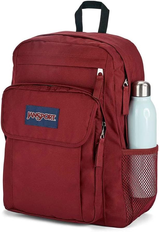Detalle de JANSPORT Union Pack Zaino: scomparto laptop 15'', Russet Red