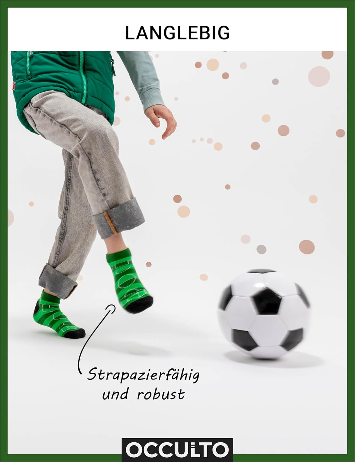 Thumbnail 4 de Occulto Jungen & Mädchen Motiv Sneaker Socken 10er Pack – Motivo