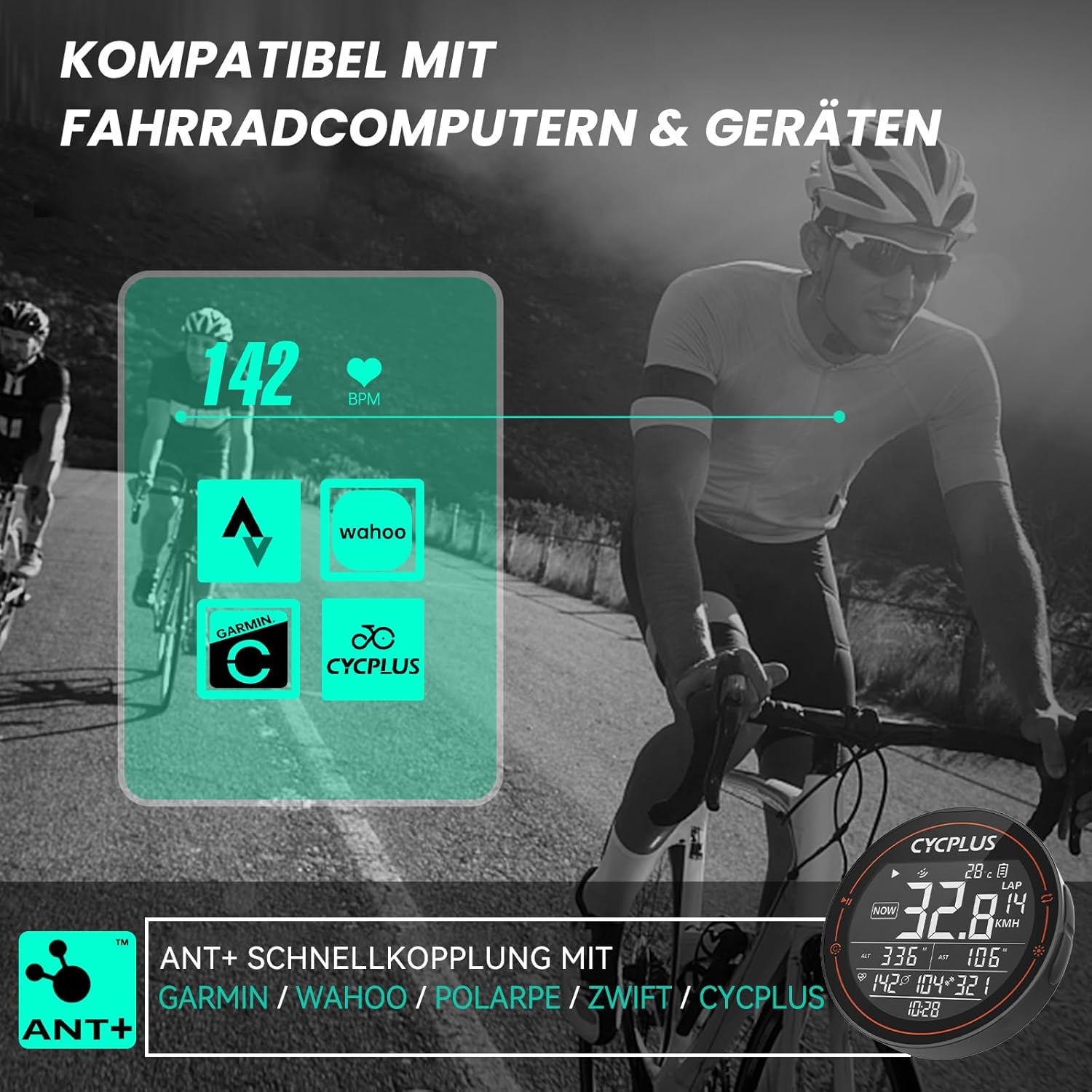 Detalle 1 de CYCPLUS Herzfrequenzmesser Armband