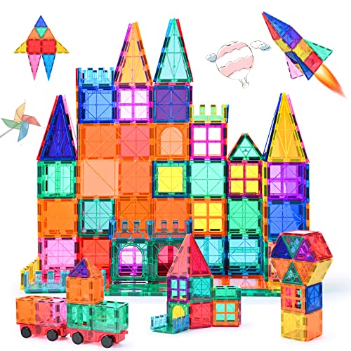 Detalle de Katiago Bloques Magnéticos Niños 100 Piezas 🎲