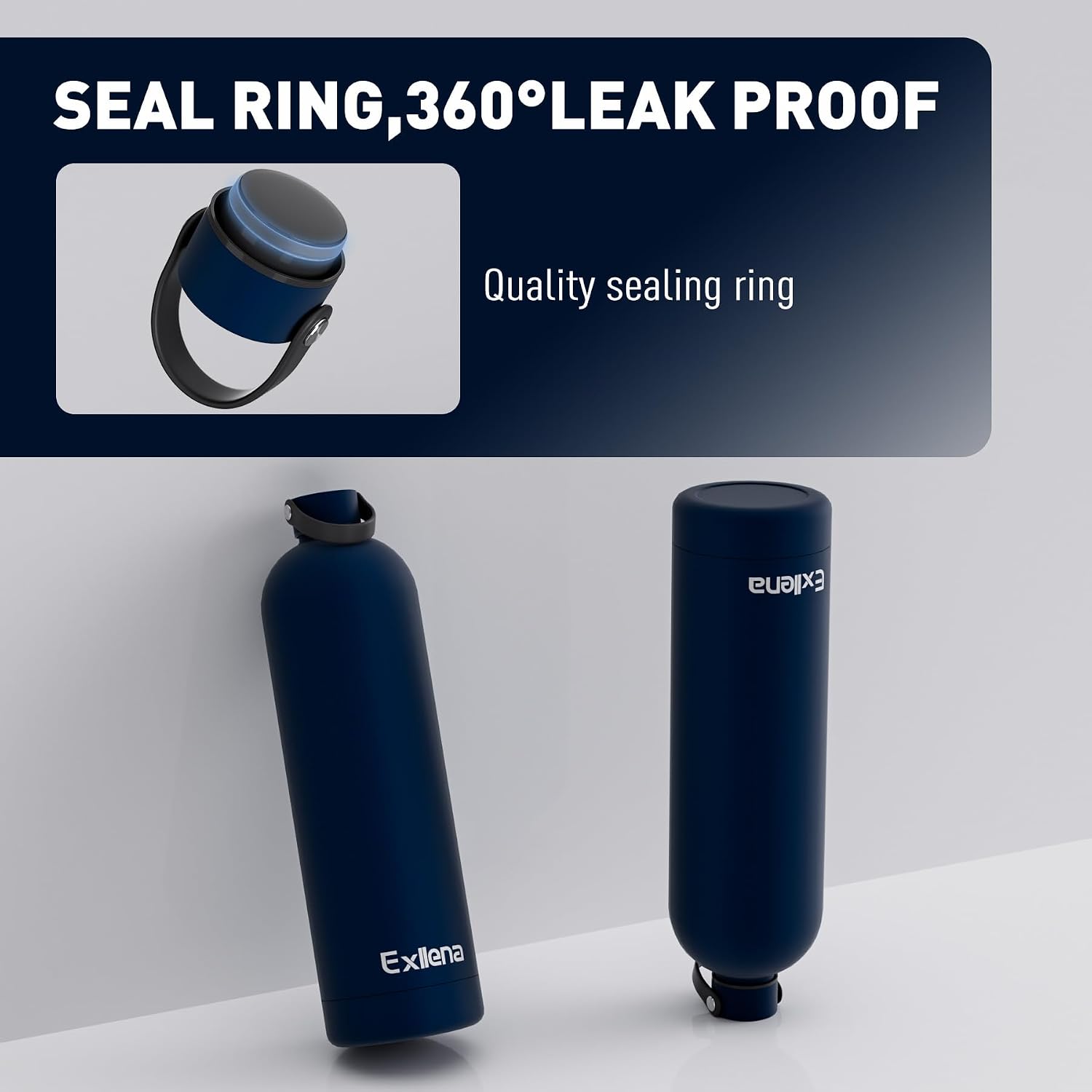 Thumbnail 3 de 1.5l Exllena insulated water bottle