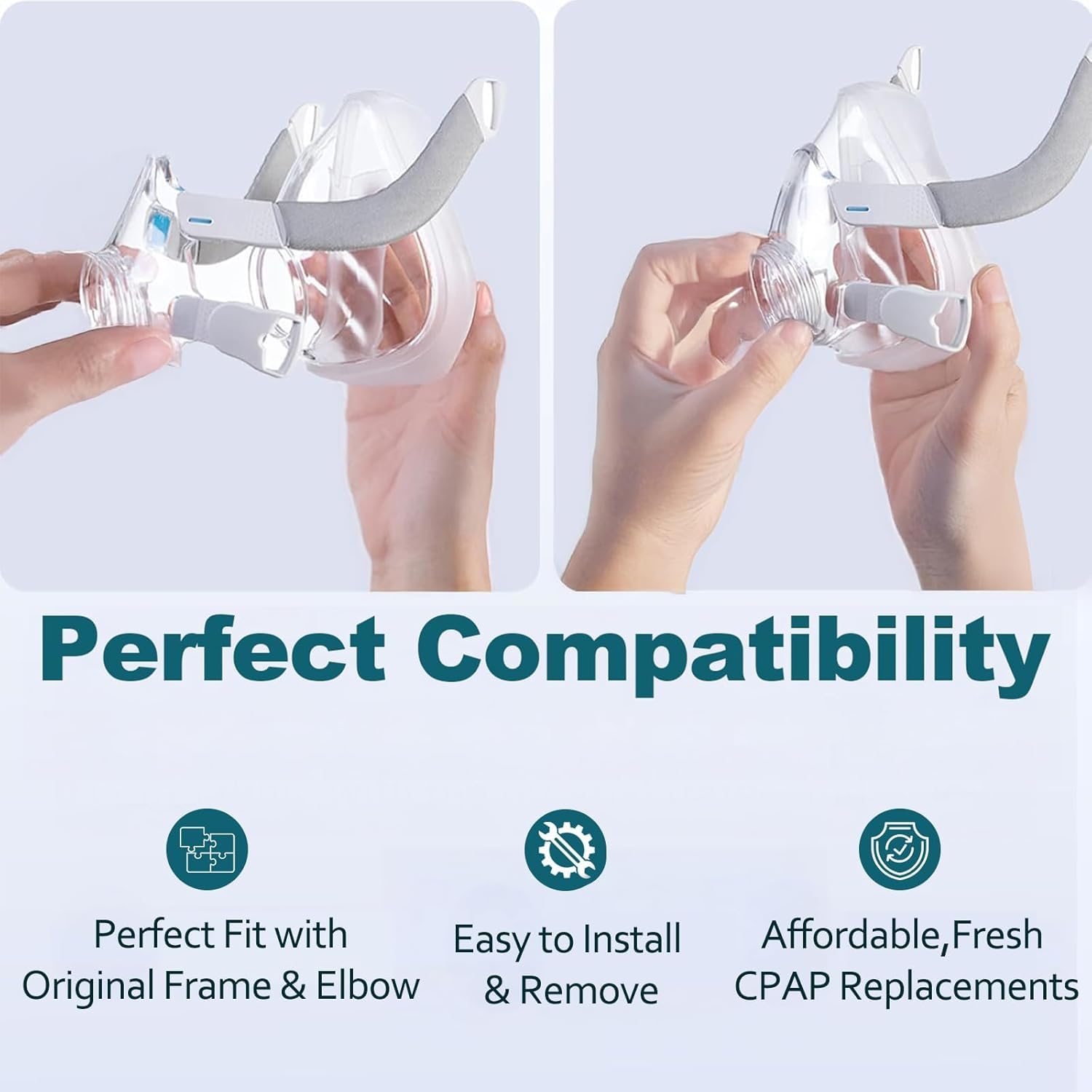 Detalle 2 de AirFit F20 Replacement Cushion for F20 CPAP Mask (Pack of 2, Small)