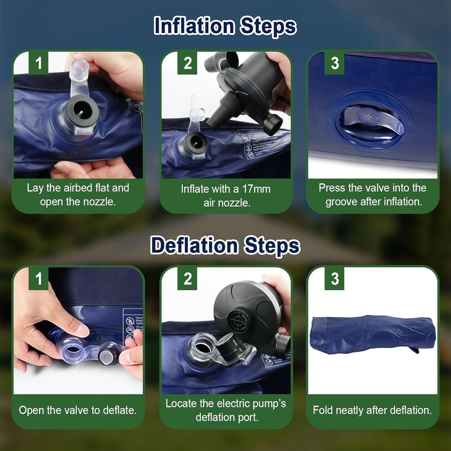 Thumbnail 3 de Homvvi Single Air Bed 50W electric pump