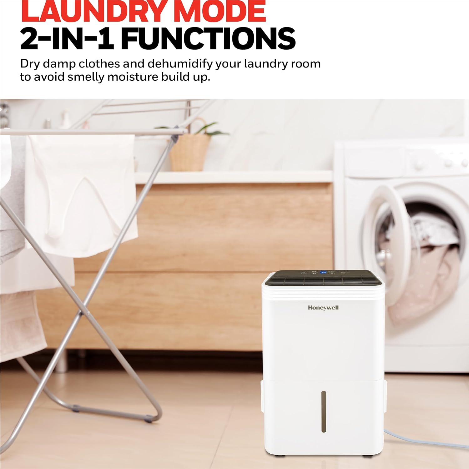 Thumbnail 5 de Honeywell 12L/Day Dehumidifier 2.5L tank