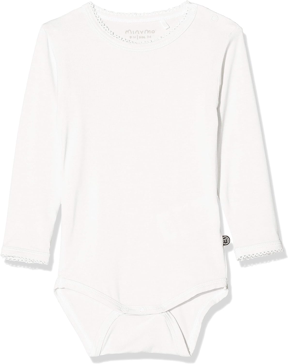 Thumbnail 6 de MINYMO Unisex Baby Body Ls mit Druckknöpfen – Formender Body aus Bambus-Viskose