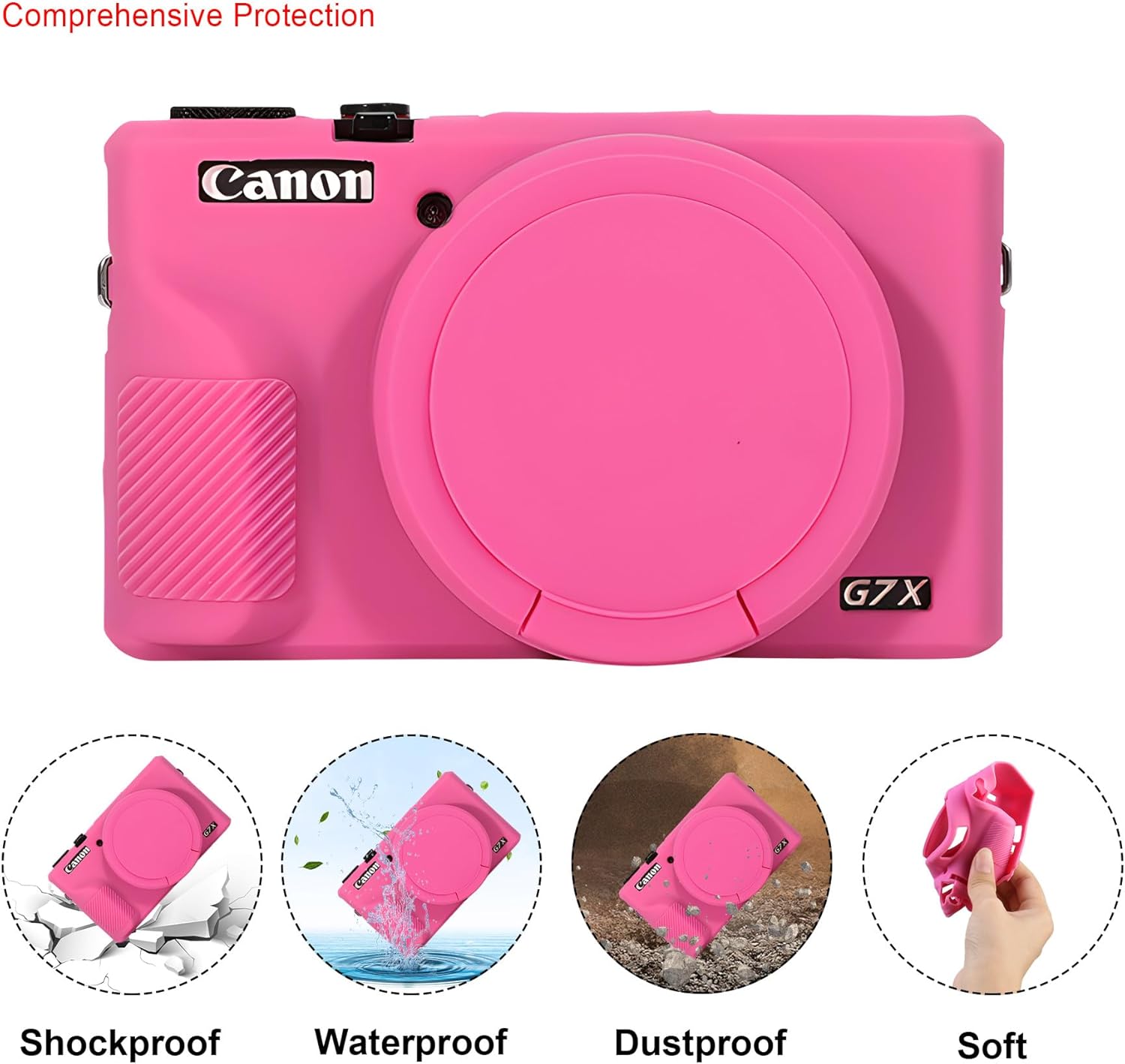 Thumbnail 3 de Elonbo Canon PowerShot G7X III Camera Case