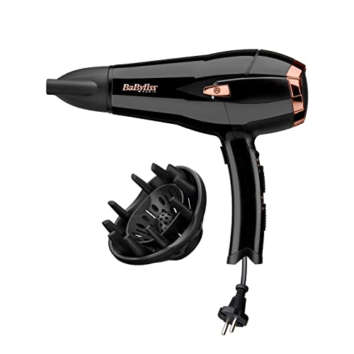Detalle de BaByliss Sèche-cheveux Cordkeeper 2000W – Sèche-cheveux puissant avec cordon rétractable