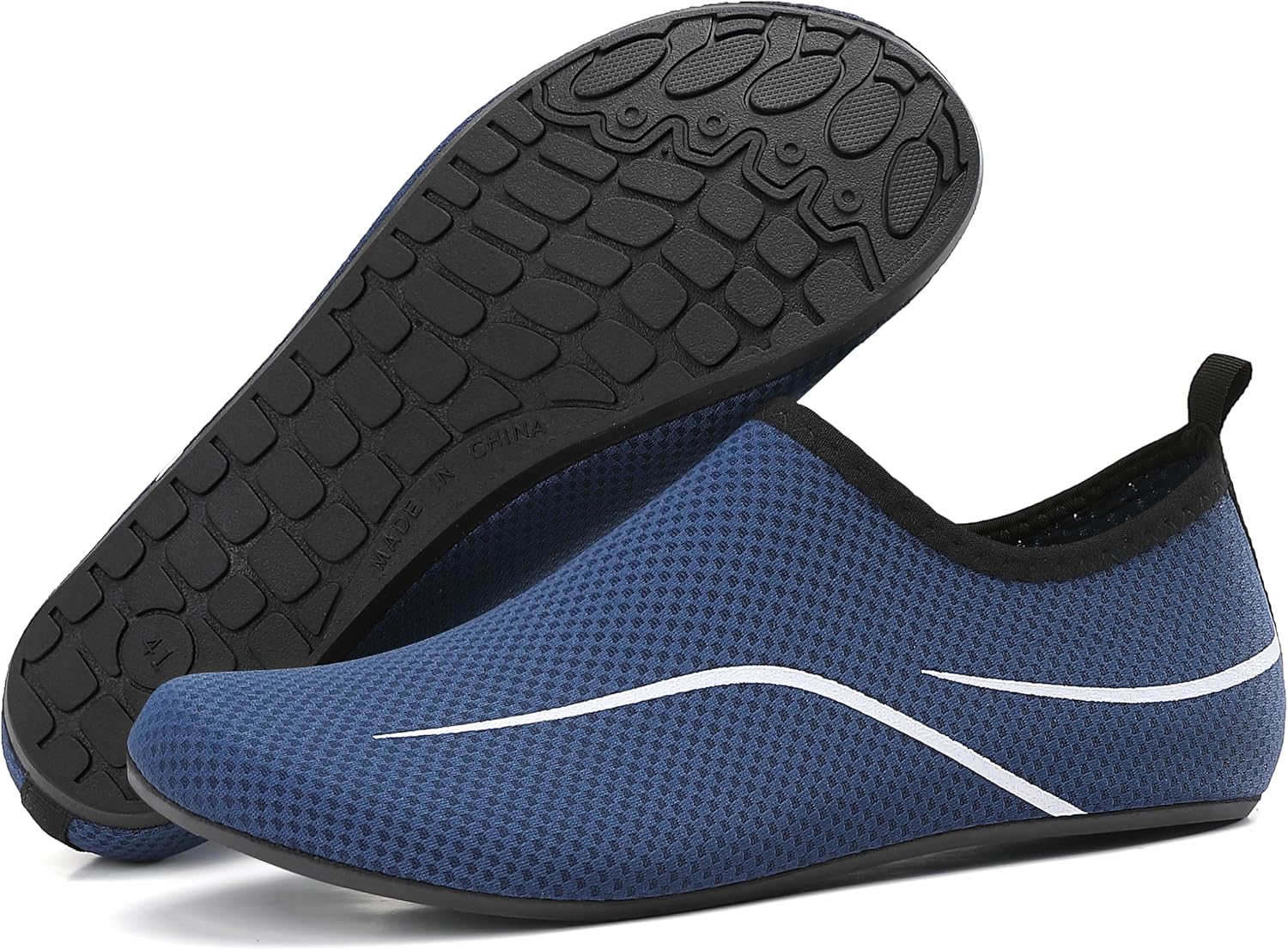 Detalle de sportvibe Beach Water Shoes for Men & Women – breathable quick-dry aqua footwear for pool, surf and yoga