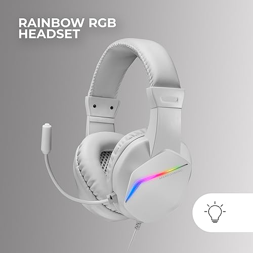 Detalle 2 de Mars Gaming MCP-RGB3: Pack Gaming en blanco con teclado RGB, ratón Flow y alfombrilla XXL