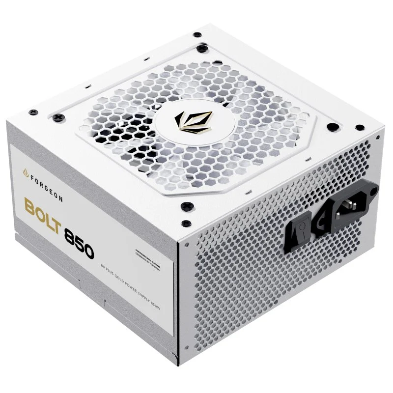 Thumbnail 1 de Forgeon Bolt PSU 850W 80+ Gold Full Modular Fuente blanca