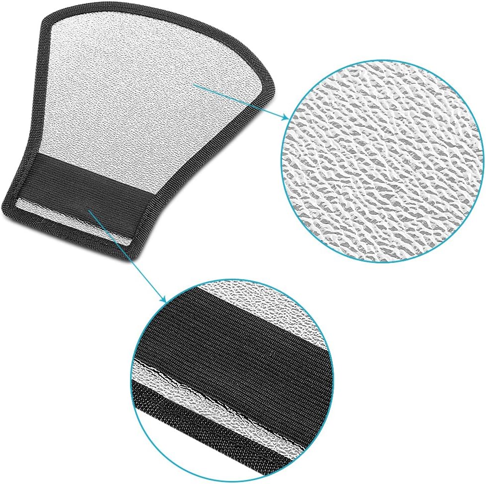 Thumbnail 4 de Neewer diffuseur flash argent/blanc (réflecteur double face) pour Speedlite