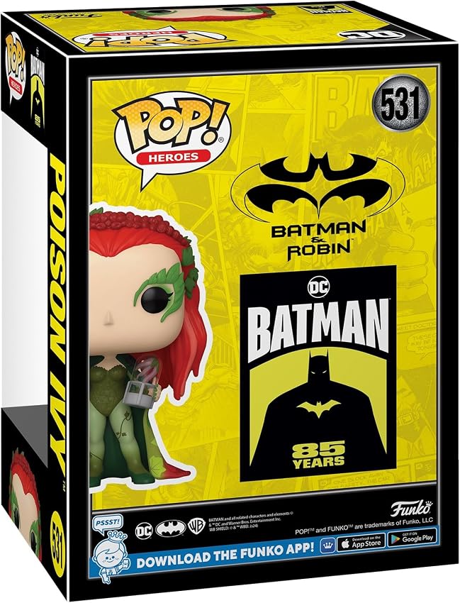 Detalle de Funko Pop! Poison Ivy Batman and Robin 1997 — figura de vinilo