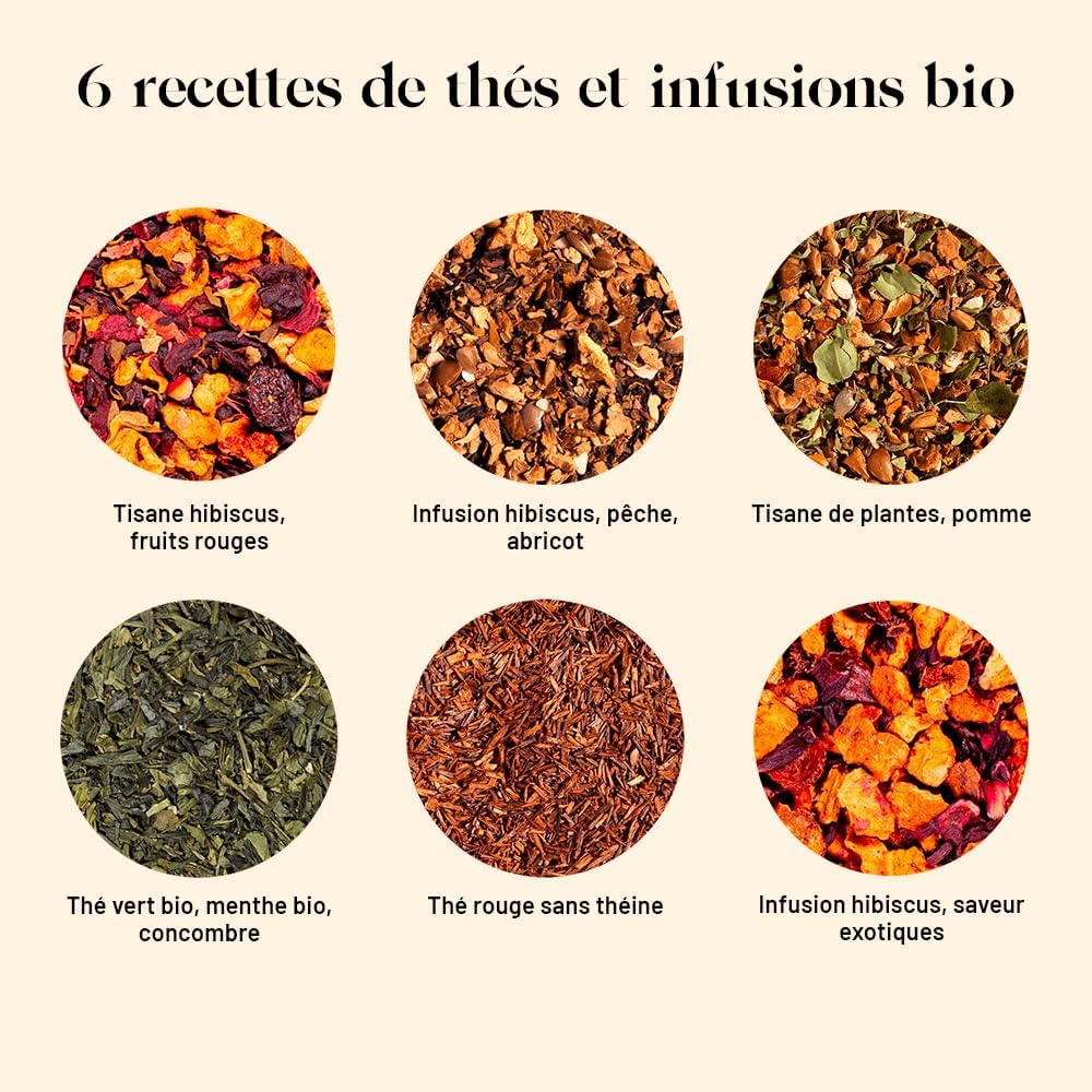 Thumbnail 1 de Kusmi Tea Coffret « Les Thés Glacés » bio – assortiment de 24 sachets (6 recettes)