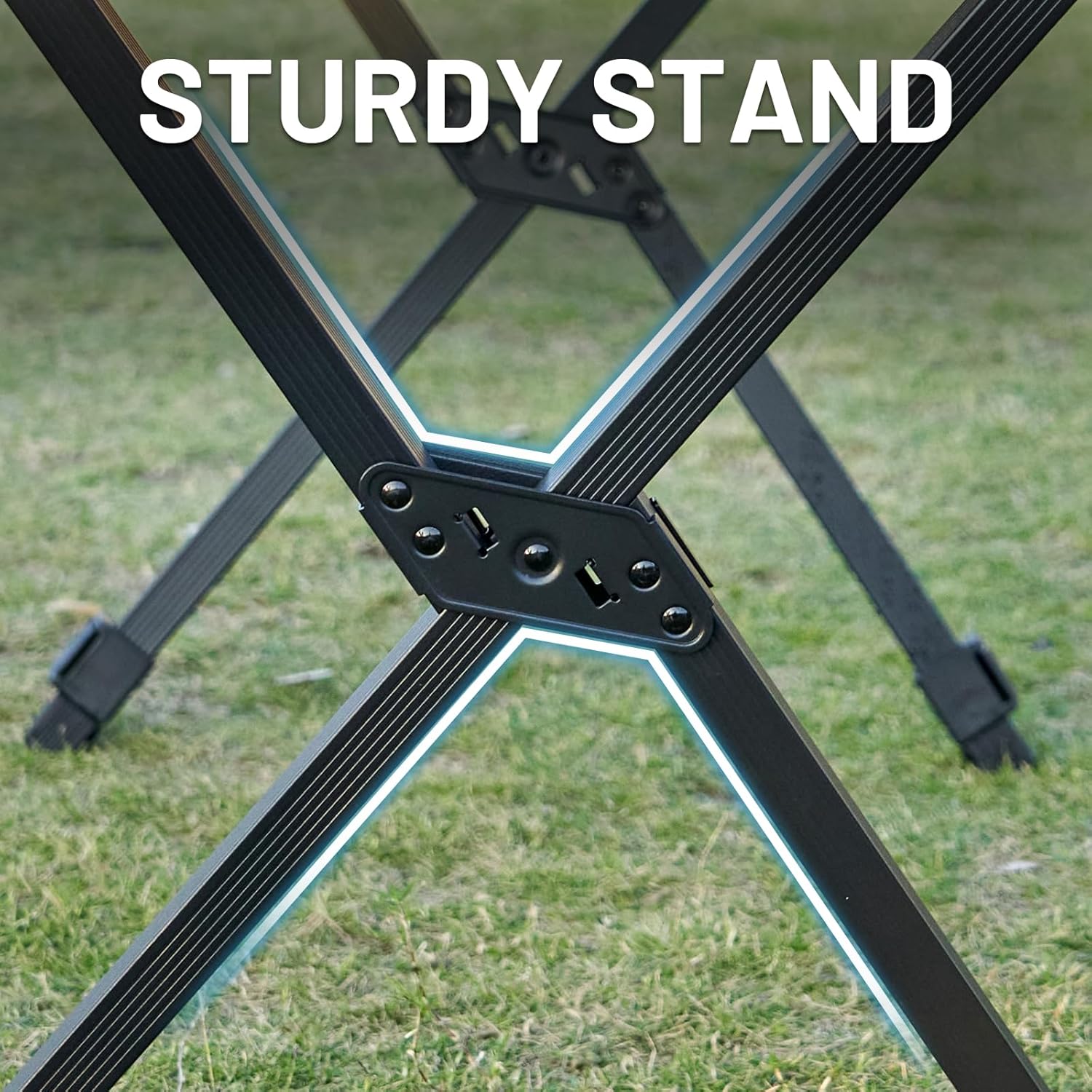 Thumbnail 5 de TIMBER RIDGE Folding Camping Table 108x71cm