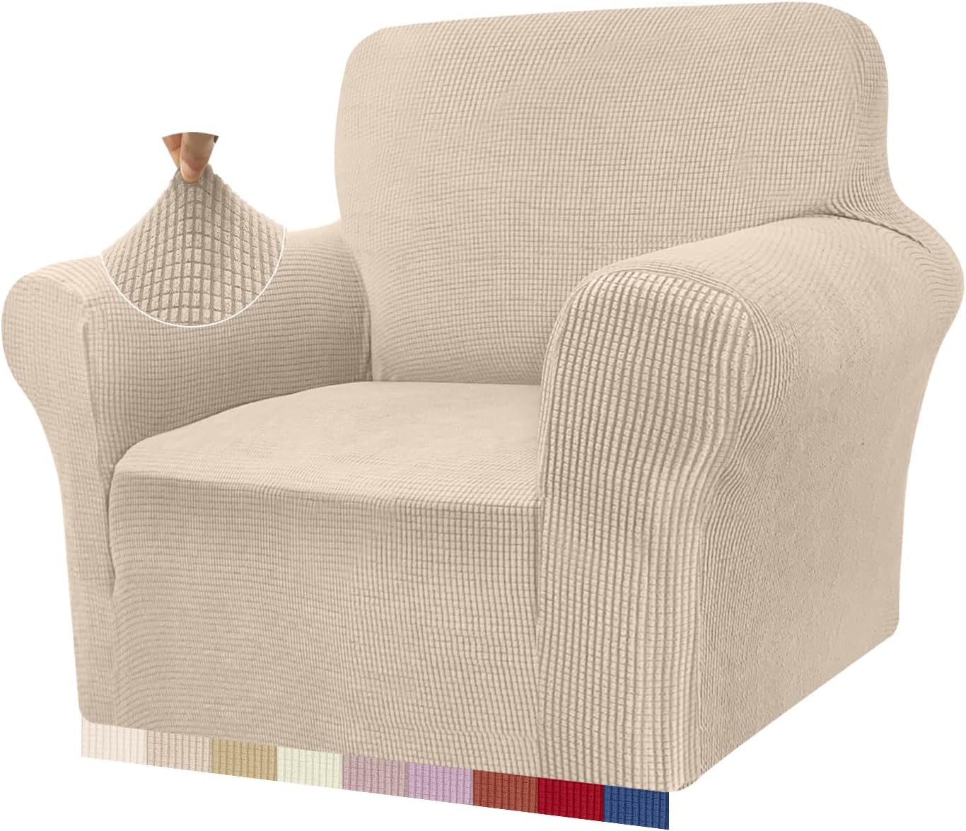 Detalle de Granbest high stretch armchair covers