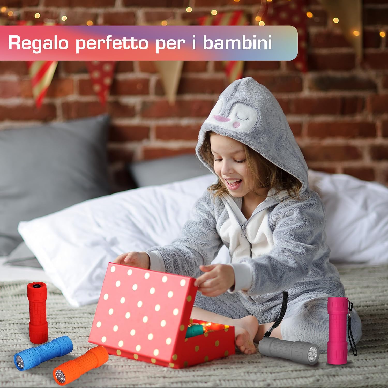 Detalle 2 de EverBrite torcia LED da 6 pezzi