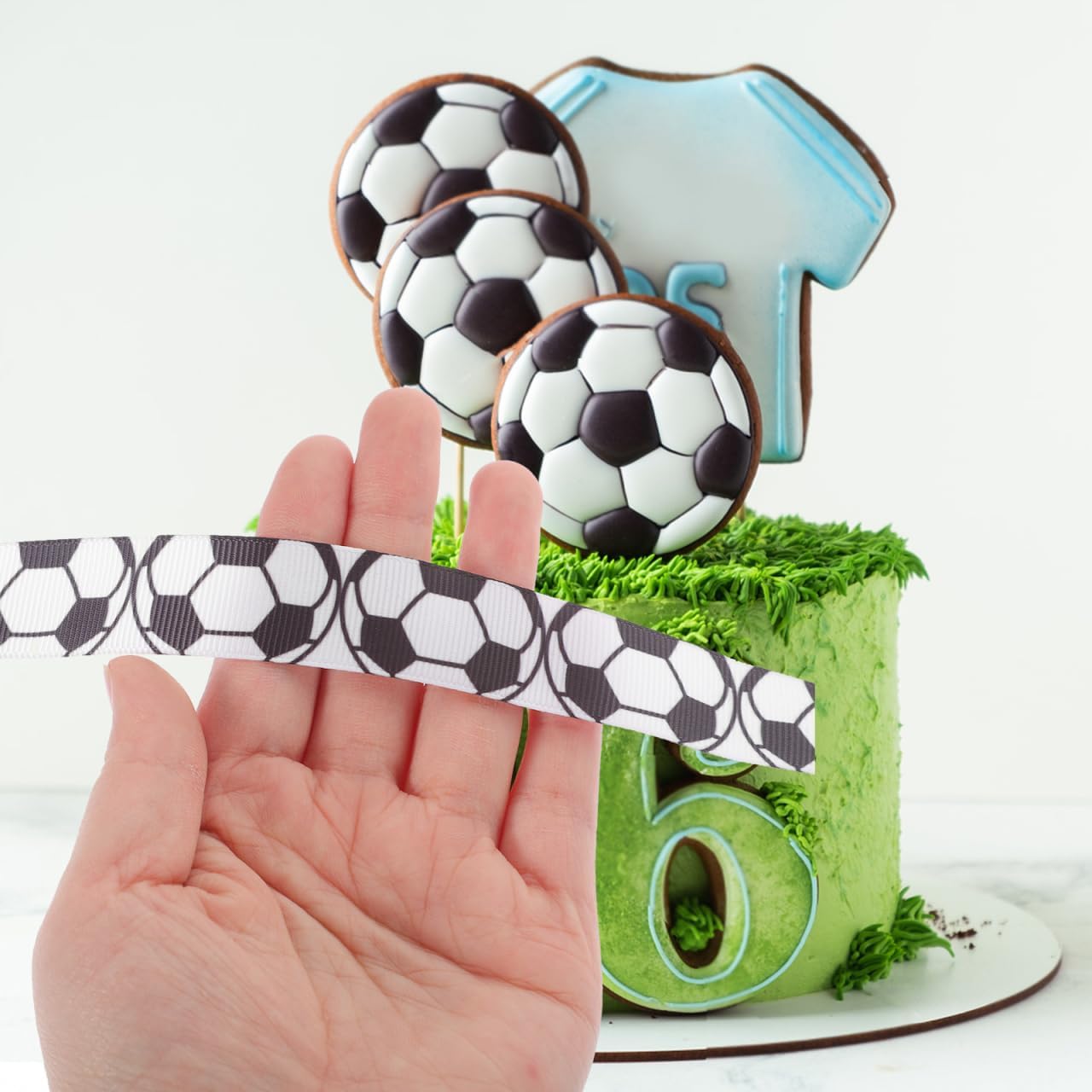 Thumbnail 4 de DIYEAH Fußball Satinband 177 Zoll